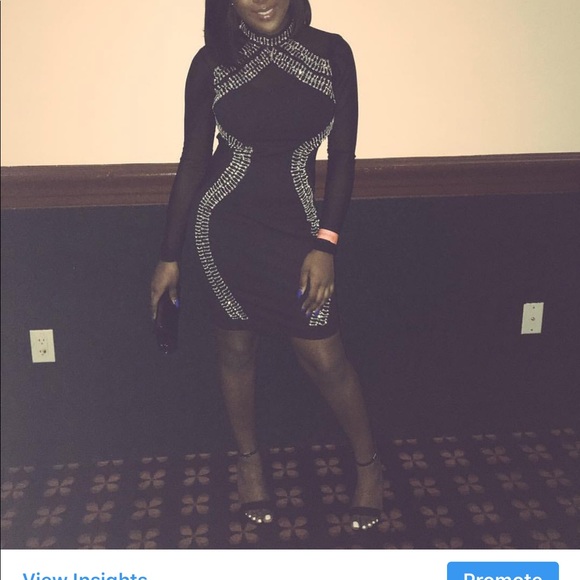 Black and silver sequin dress - Picture 1 of 1